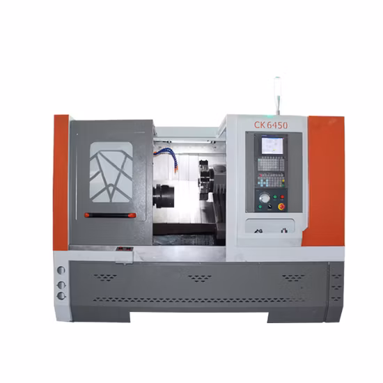 High Precision Horizontal Metal Turning Flat-Bed CNC Lathe Machine (DL-CNC500)