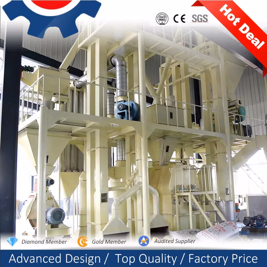 大型家畜、牛、鶏、家禽、小麦粉加工用飼料ペレット機械、アルファルファ茎わら飼料生産に最適な完全な産業機械